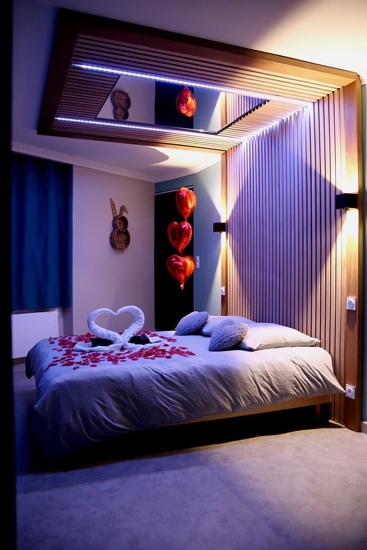 LA SUITE DES DÉSIRS - Love’nSpa - weekend en amoureux, love rooms avec spa ou jacuzzi privatif