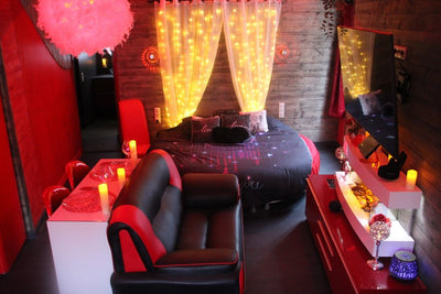 L'Attrape Rêves - Le Romantique - Love’nSpa - weekend en amoureux, love rooms avec spa ou jacuzzi privatif