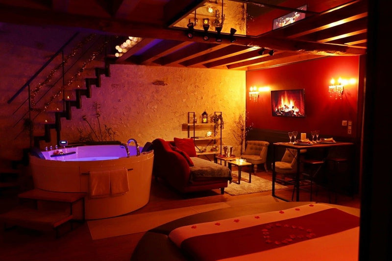 Le Boudoir de Nana - Love’nSpa - weekend en amoureux, love rooms avec spa ou jacuzzi privatif