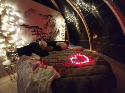 Le Clos F.M.R - Bulle WIGWAM Fanny - Love’nSpa - weekend en amoureux, love rooms avec spa ou jacuzzi privatif