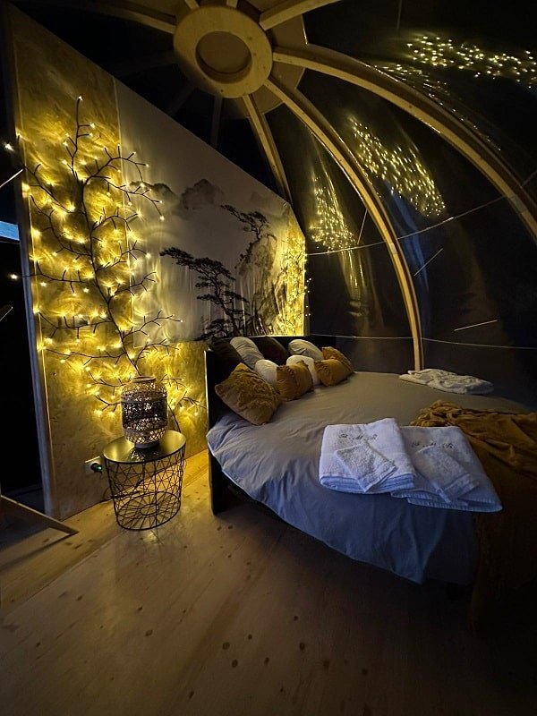 Le Clos F.M.R - Bulle WIGWAM Fanny - Love’nSpa - weekend en amoureux, love rooms avec spa ou jacuzzi privatif2 de Le Clos F.M.R - Bulle WIGWAM Fanny
