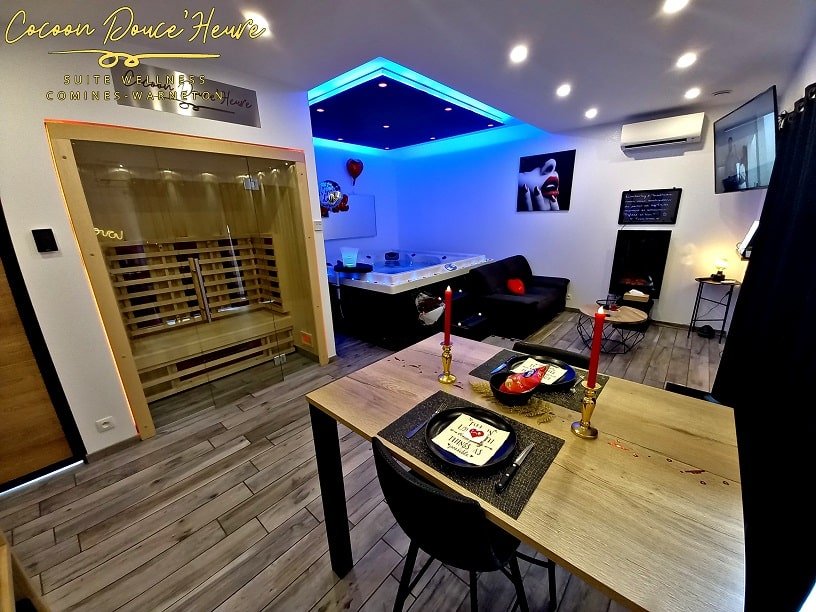 Le Cocoon Douce Heure - Love’nSpa - weekend en amoureux, love rooms avec spa ou jacuzzi privatif1 de Cocoon Douce Heure
