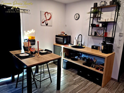 Le Cocoon Douce Heure - Love’nSpa - weekend en amoureux, love rooms avec spa ou jacuzzi privatif