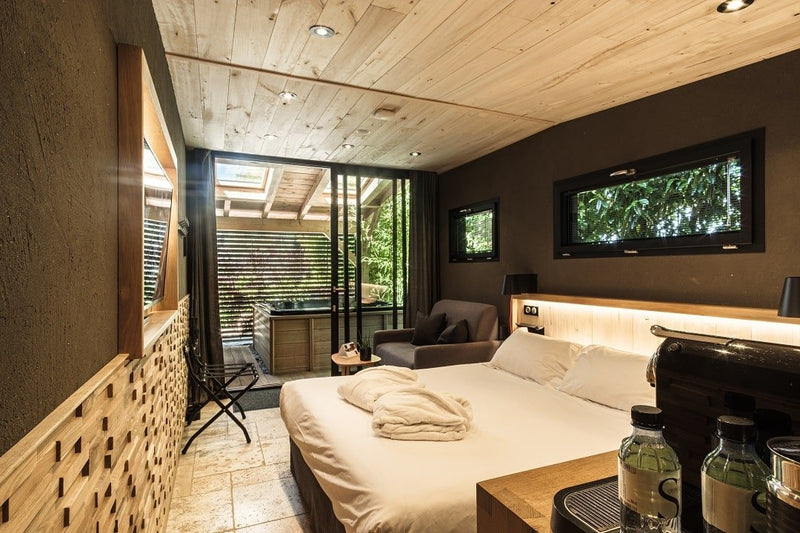 Le Domaine des Prés Verts - Le Lodge - Love’nSpa - weekend en amoureux, love rooms avec spa ou jacuzzi privatif