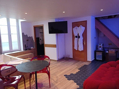 Le Lion d'or hôtel - la suite glamour - Love’nSpa - weekend en amoureux, love rooms avec spa ou jacuzzi privatif