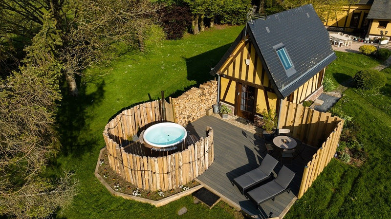 Le Puits Jaune Gîte Nature & Spa - Love’nSpa - weekend en amoureux, love rooms avec spa ou jacuzzi privatif - love room normandie