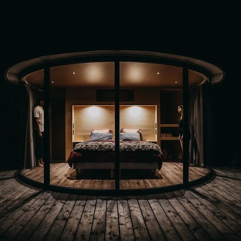 Les 2 Cabanes - Cabane du bas - Love’nSpa - weekend en amoureux, love rooms avec spa ou jacuzzi privatif