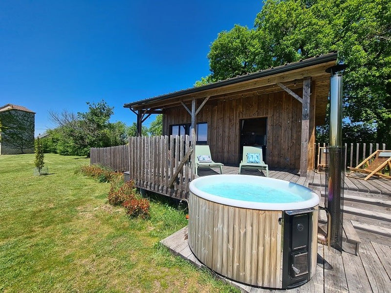 Les 2 Cabanes - Cabane du haut - Love’nSpa - weekend en amoureux, love rooms avec spa ou jacuzzi privatif