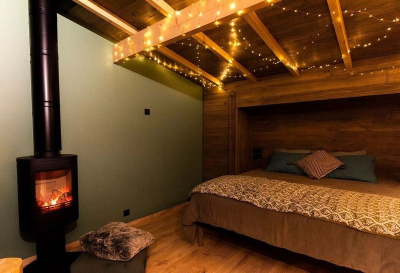 Les 2 Cabanes - Cabane du haut - Love’nSpa - weekend en amoureux, love rooms avec spa ou jacuzzi privatif