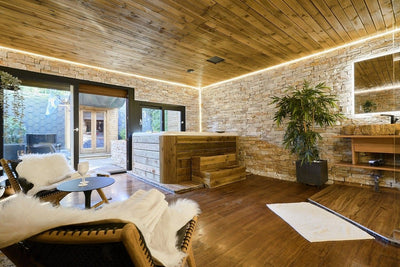 Les Cottages du Parc - Le Cottage Suédois - Love’nSpa - weekend en amoureux, love rooms avec spa ou jacuzzi privatif