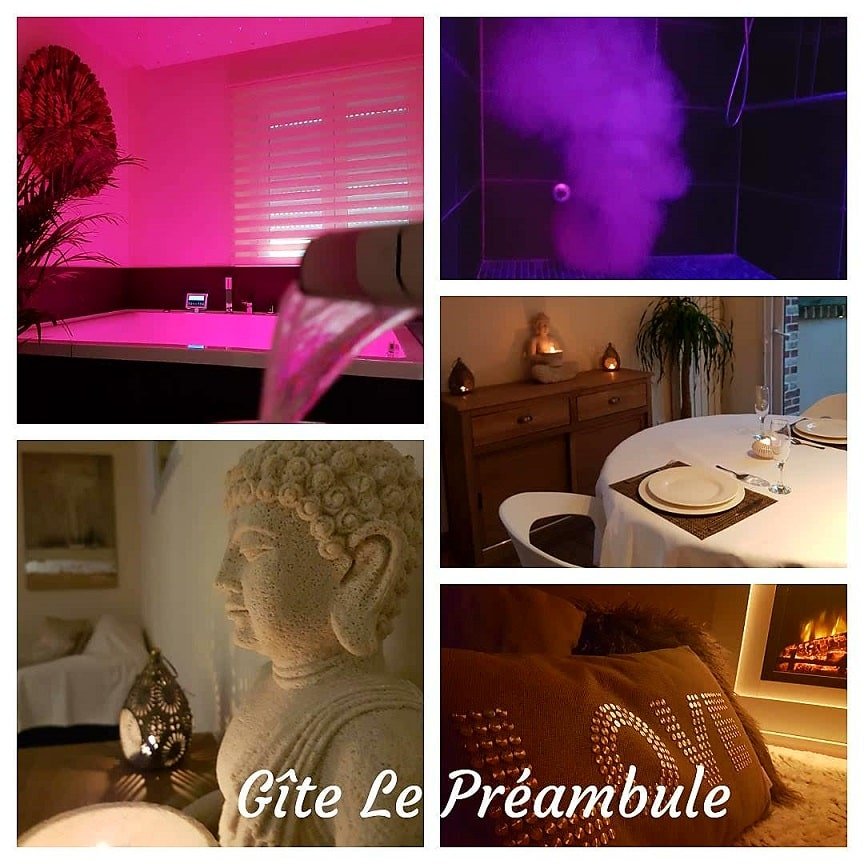 Les Prés de Mautort - Love’nSpa - weekend en amoureux, love rooms avec spa ou jacuzzi privatif3 de Les Prés de Mautort
