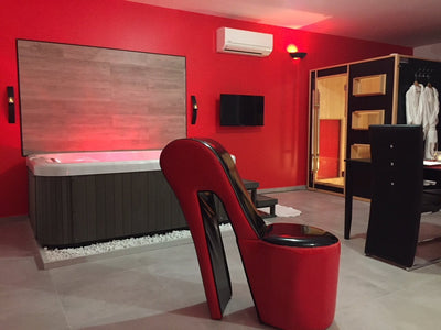 L'INSTANT ROMANTIQUE - La suite Princesse - Love’nSpa - weekend en amoureux, love rooms avec spa ou jacuzzi privatif