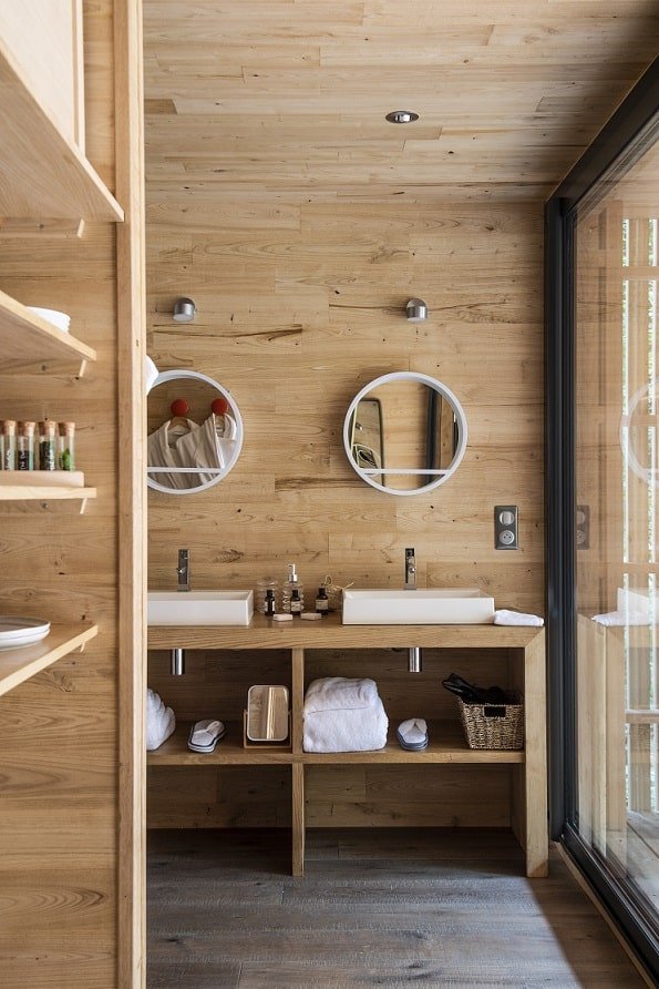 Loire Valley Lodge - Lodges design avec jacuzzi privé en terrasse - Sixtie’s - Love’nSpa - weekend en amoureux, love rooms avec spa ou jacuzzi privatif