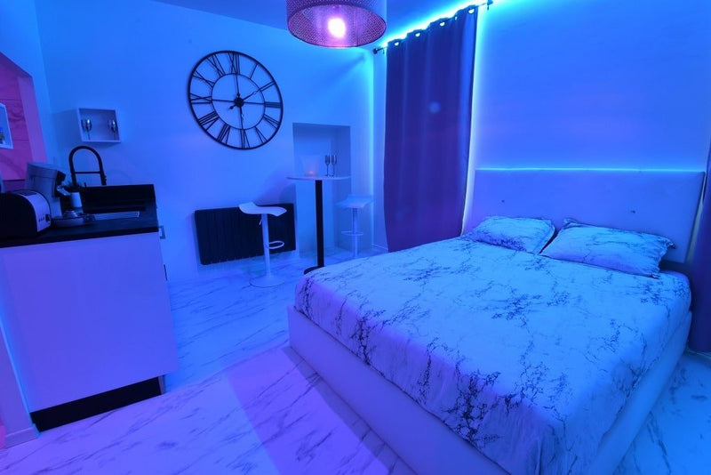 Love Room Fécamp - Appartement 3 - Love’nSpa - weekend en amoureux, love rooms avec spa ou jacuzzi privatif - love room Normandie
