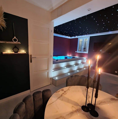 LovingSpa - La Suite Cristal - Love’nSpa - weekend en amoureux, love rooms avec spa ou jacuzzi privatif