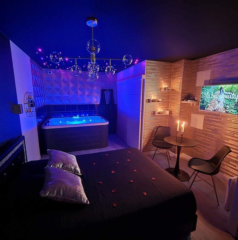 LovingSpa - La Suite Etoilée - Love’nSpa - weekend en amoureux, love rooms avec spa ou jacuzzi privatif
