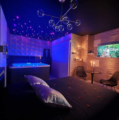 LovingSpa - La Suite Etoilée - Love’nSpa - weekend en amoureux, love rooms avec spa ou jacuzzi privatif