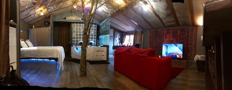 Lyon campagne loft papillons - Love’nSpa - weekend en amoureux, love rooms avec spa ou jacuzzi privatif