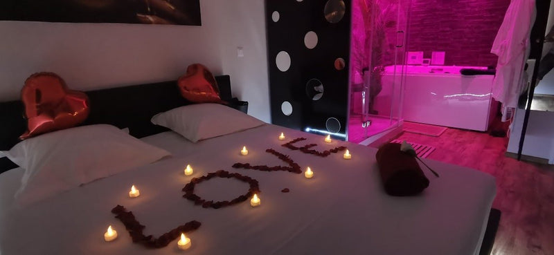 Nuits Chartraines - Hammam et Bulles - Love’nSpa - weekend en amoureux, love rooms avec spa ou jacuzzi privatif