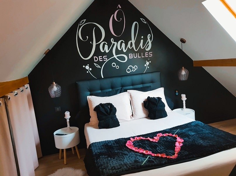 O Paradis des Bulles - Love’nSpa - weekend en amoureux, love rooms avec spa ou jacuzzi privatif2 de O Paradis des Bulles
