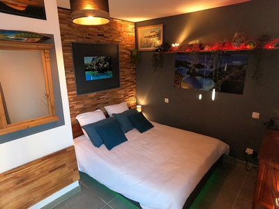 PARADIS POUR DEUX - L’amour de l’eau - Love’nSpa - weekend en amoureux, love rooms avec spa ou jacuzzi privatif