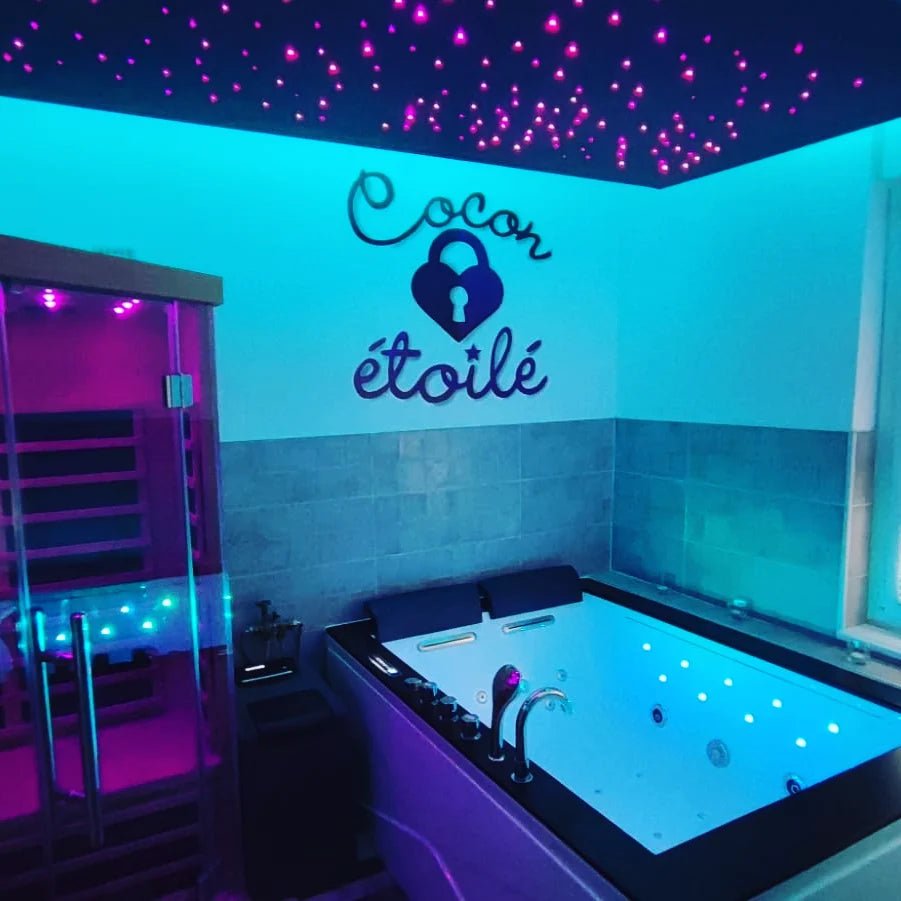 Rêves de Cocon - Cocon étoilé - Love’nSpa - weekend en amoureux, love rooms avec spa ou jacuzzi privatif1 de Rêves de Cocon - Cocon étoilé
