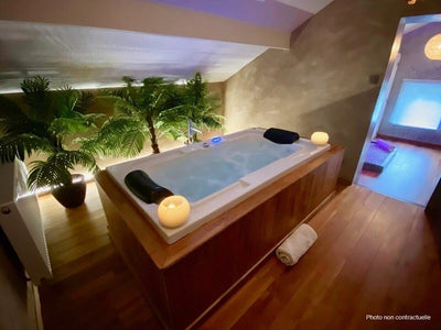 Suite Cocoon by Le Clos des Thermes - Love’nSpa - weekend en amoureux, love rooms avec spa ou jacuzzi privatif