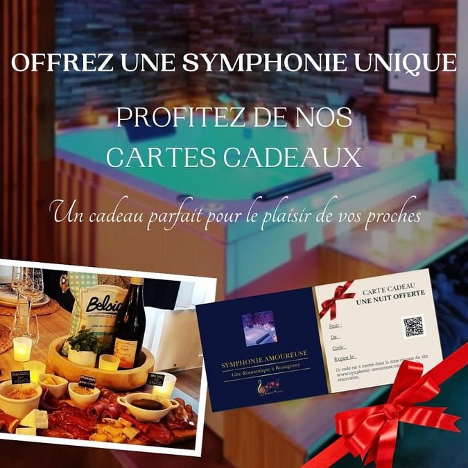 SYMPHONIE AMOUREUSE - Love’nSpa - weekend en amoureux, love rooms avec spa ou jacuzzi privatif