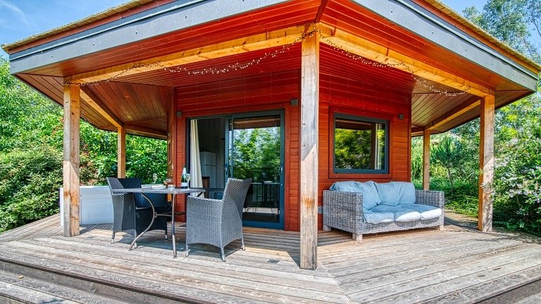 Trésors de Campagne -Cabane bien-être du potager avec "Spa privatif" - Love’nSpa - weekend en amoureux, love rooms avec spa ou jacuzzi privatif2 de Trésors de Campagne -Cabane bien-être du potager avec Spa privatif
