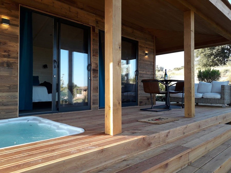 Trésors de Campagne -Cabane dans les arbres des Baies sauvages avec jacuzzi privatif - Love’nSpa - weekend en amoureux, love rooms avec spa ou jacuzzi privatif3 de Trésors de Campagne -Cabane dans les arbres des Baies sauvages avec jacuzzi privatif
