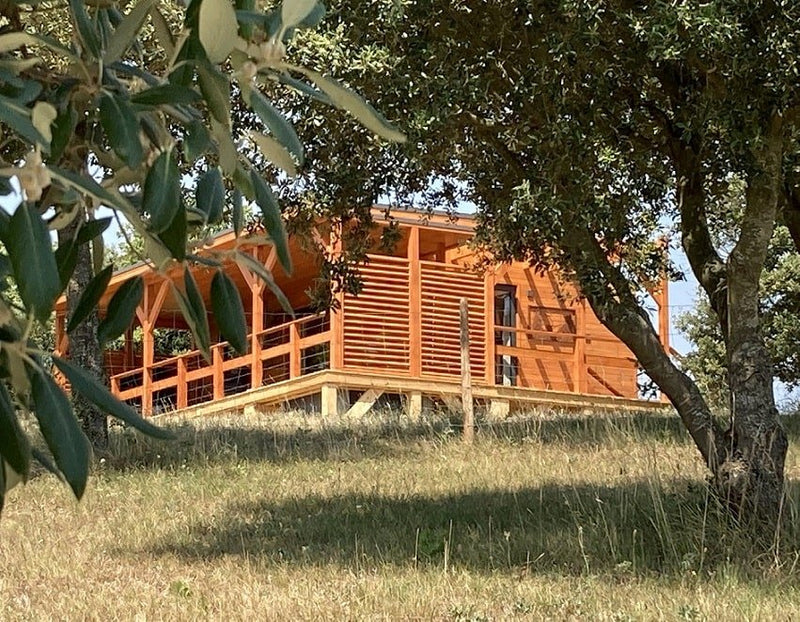 Trésors de Campagne -Cabane de prestige "A perte de vue" - Love’nSpa - weekend en amoureux, love rooms avec spa ou jacuzzi privatif