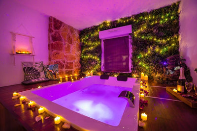 Urban spa - L'ÉVASION NATURE - Love’nSpa - weekend en amoureux, love rooms avec spa ou jacuzzi privatif