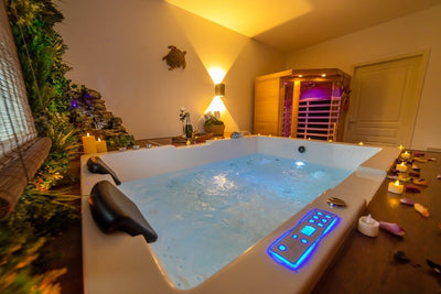 Urban spa - L'ÉVASION NATURE - Love’nSpa - weekend en amoureux, love rooms avec spa ou jacuzzi privatif